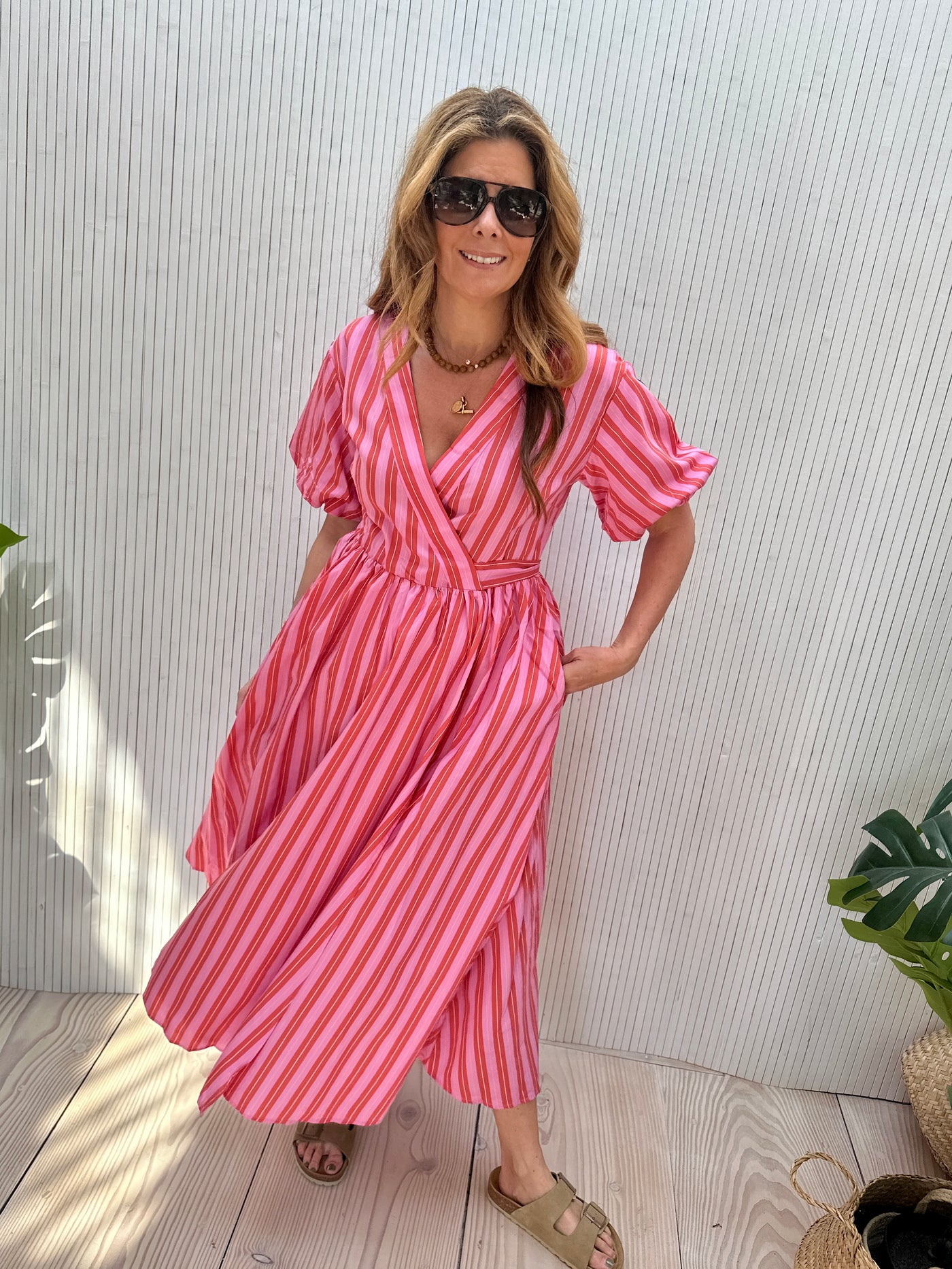 pink edmonise dress Edmonise Rose Dress FRNCH.fr