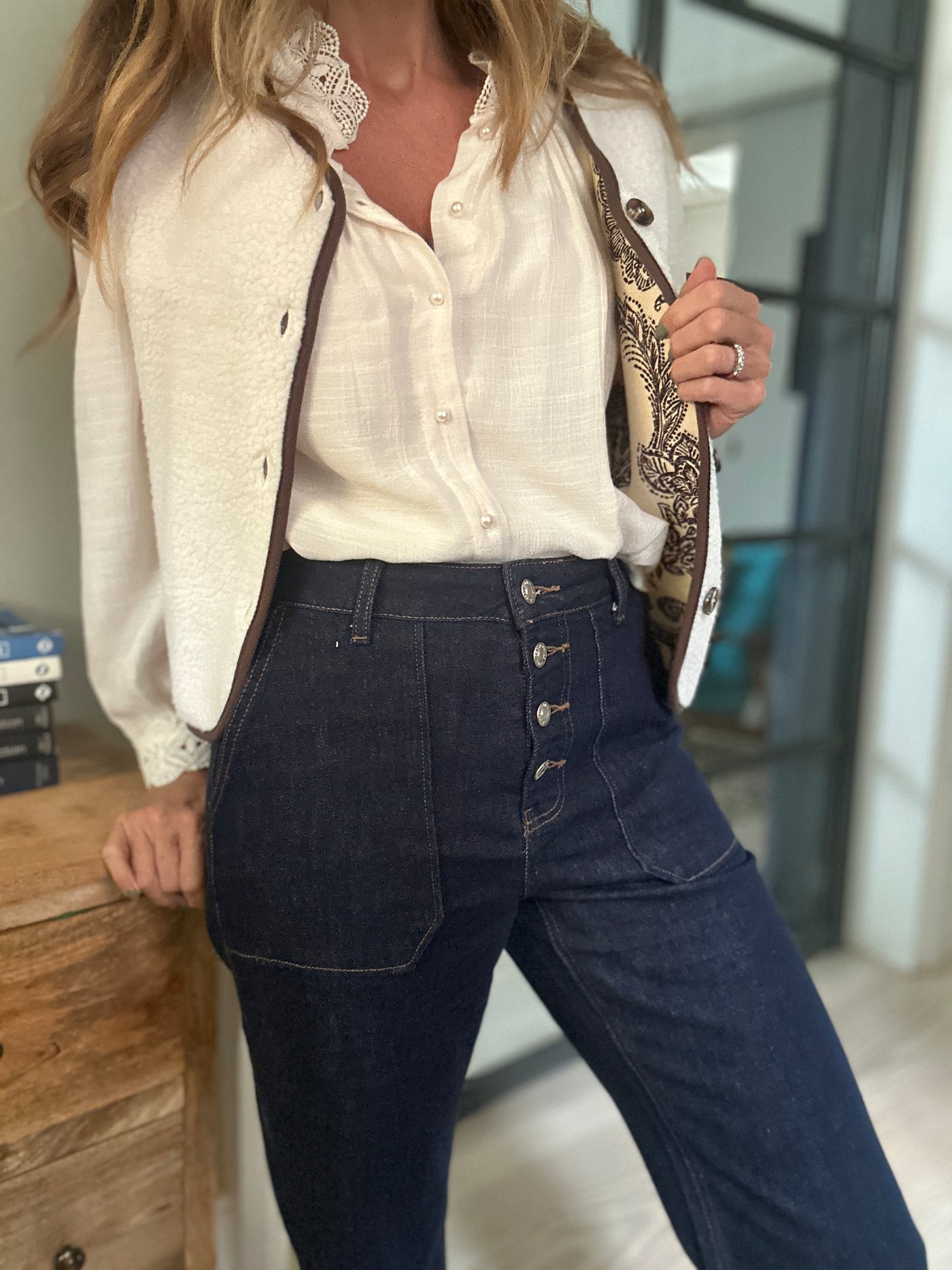MADIE JACKET WHITE