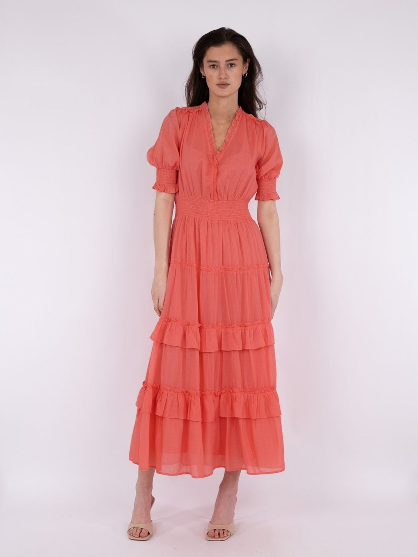 SOPHIE MAXI DRESS CORAL