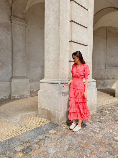 SOPHIE MAXI DRESS CORAL