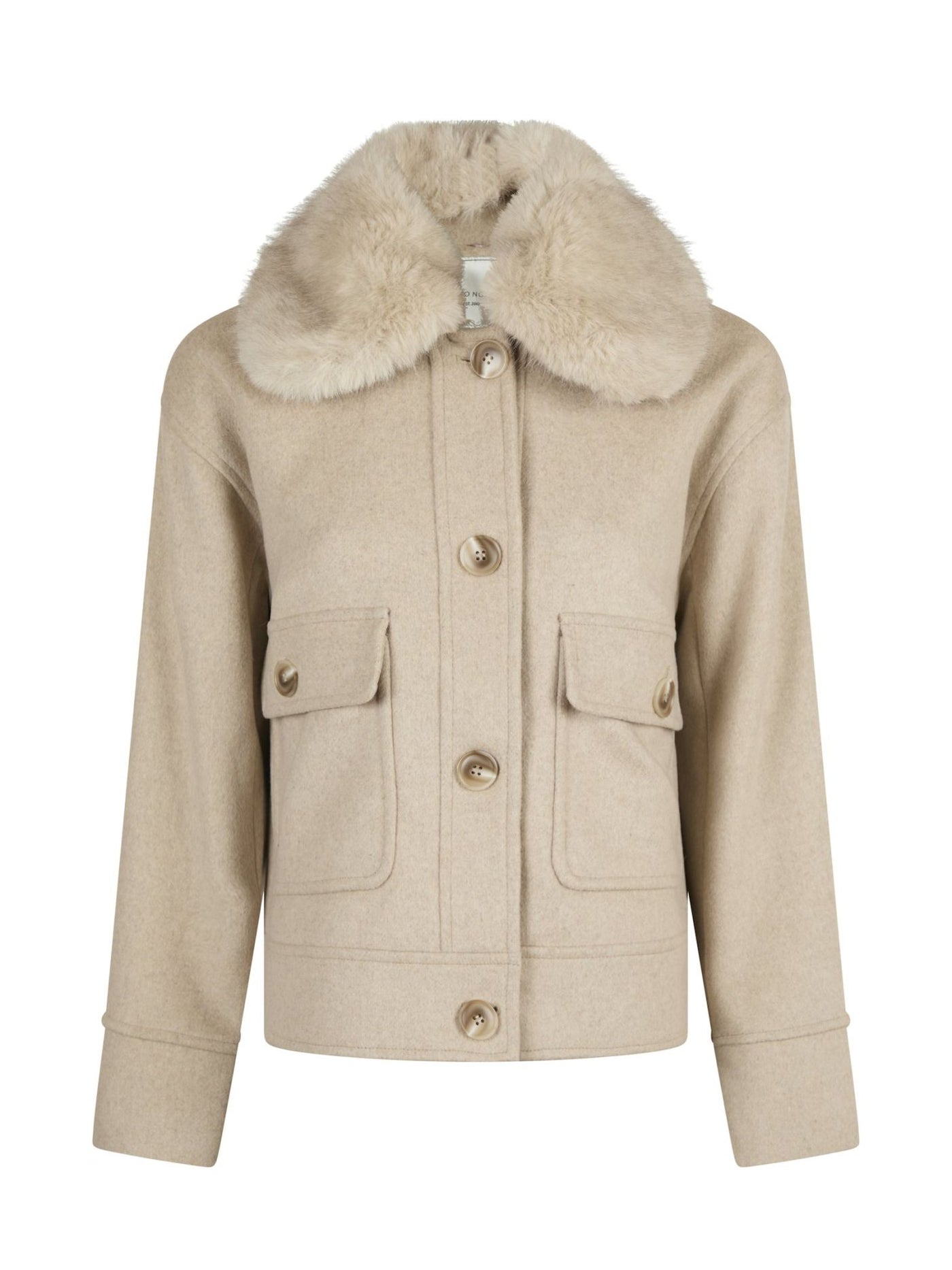 PITTI WOOL JACKET SAND