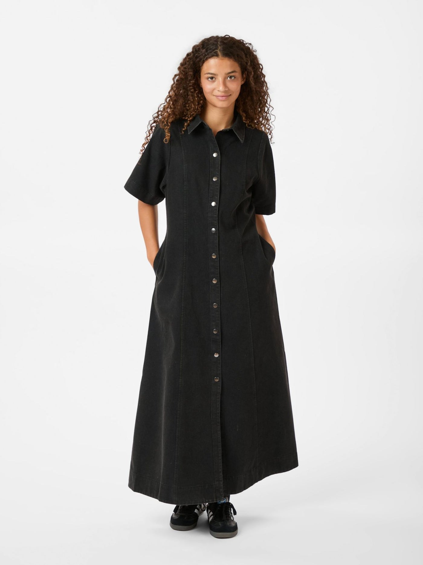 BALLI DENIM DRESS BLACK