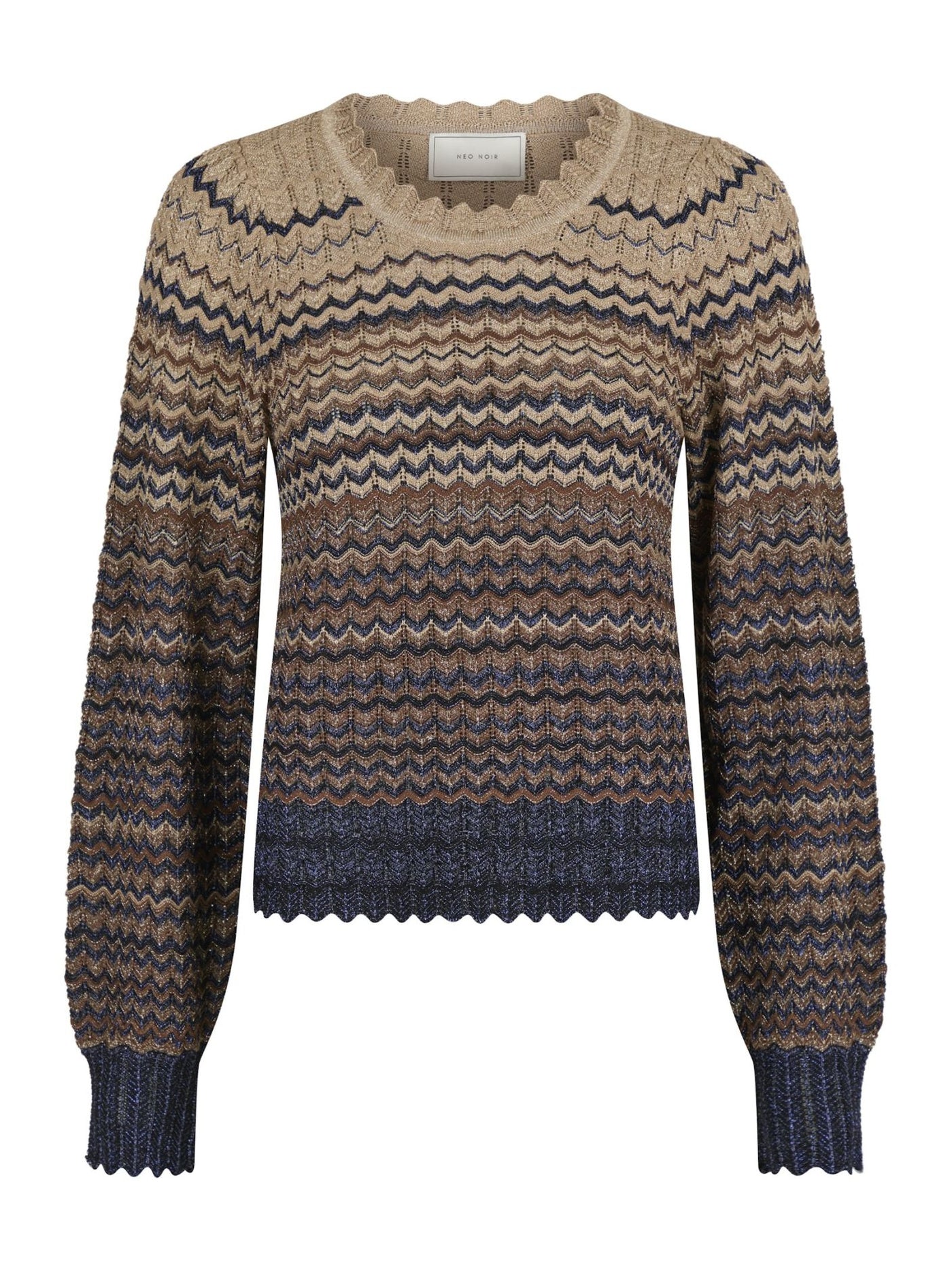 DITO STITCH KNIT JUMPER NAVY