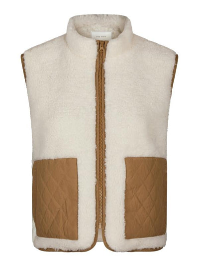 SCOUT TEDDY WAISCOAT ECRU