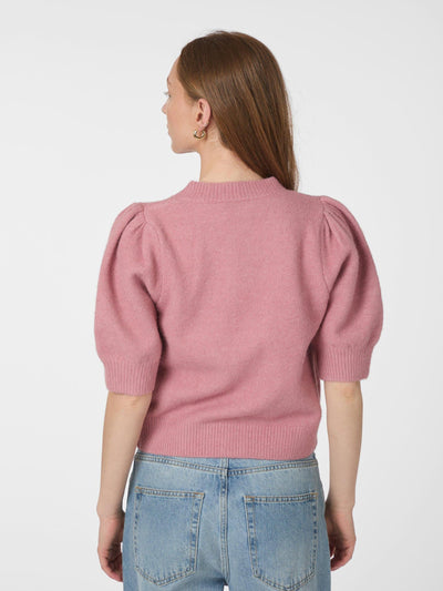 TRUDY KNIT CARDI ROSE