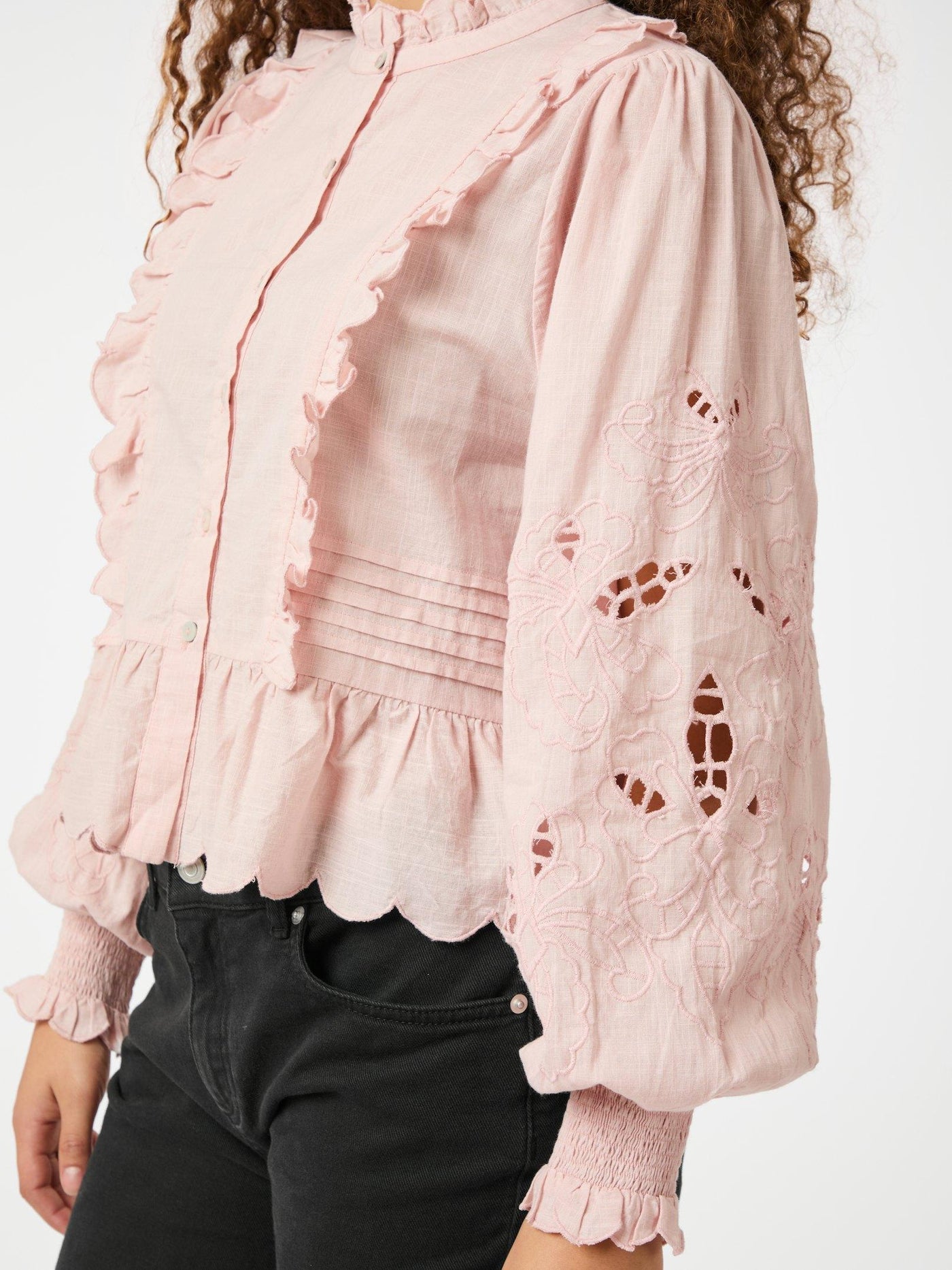 PETRINE BLOUSE ROSE