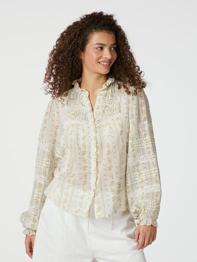 LYLA BLOUSE DUSTY YELLOW