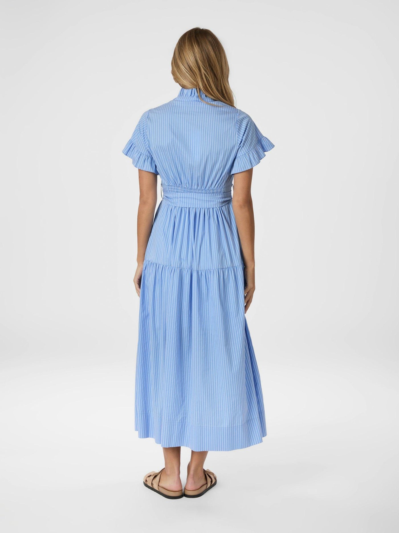 NELLIE MAXI DRESS LIGHT BLUE