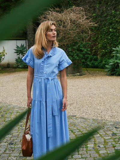 NELLIE MAXI DRESS LIGHT BLUE