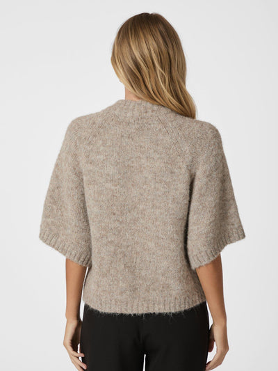BENUTA FLUFFY CARDI BEIGE