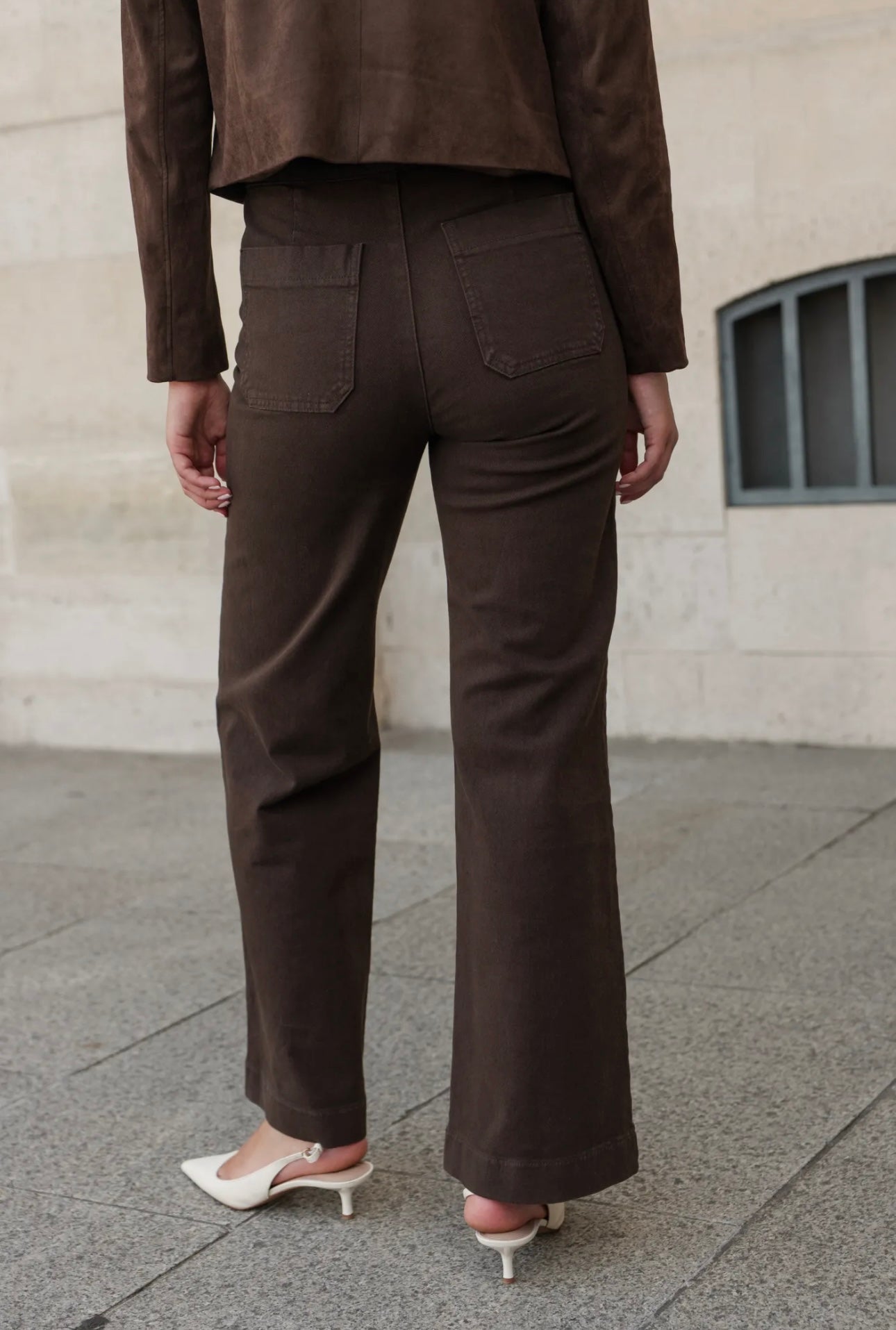 VICTO JEANS CHOCOLATE BROWN