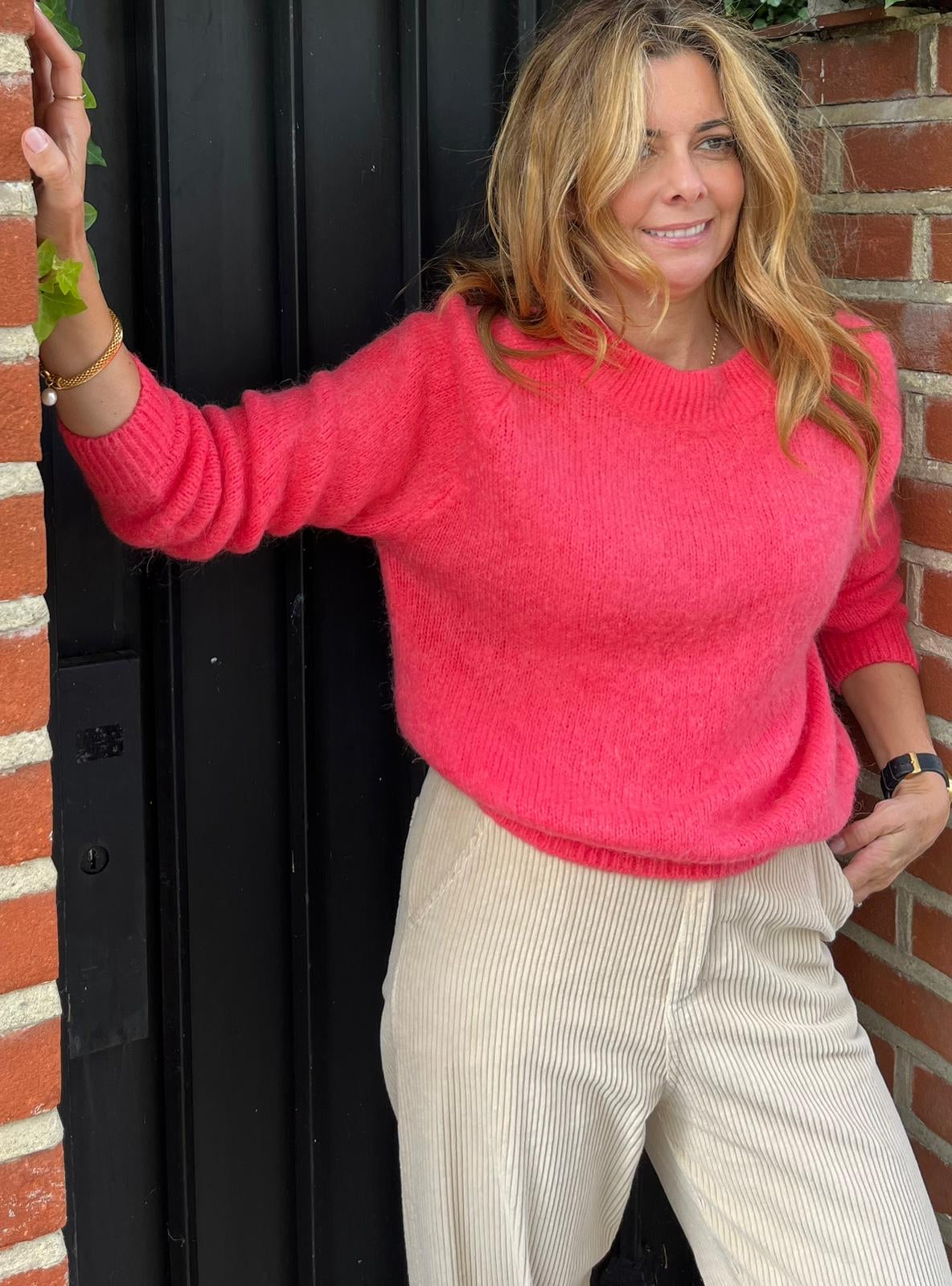 NOAH JUMPER FUCHSIA