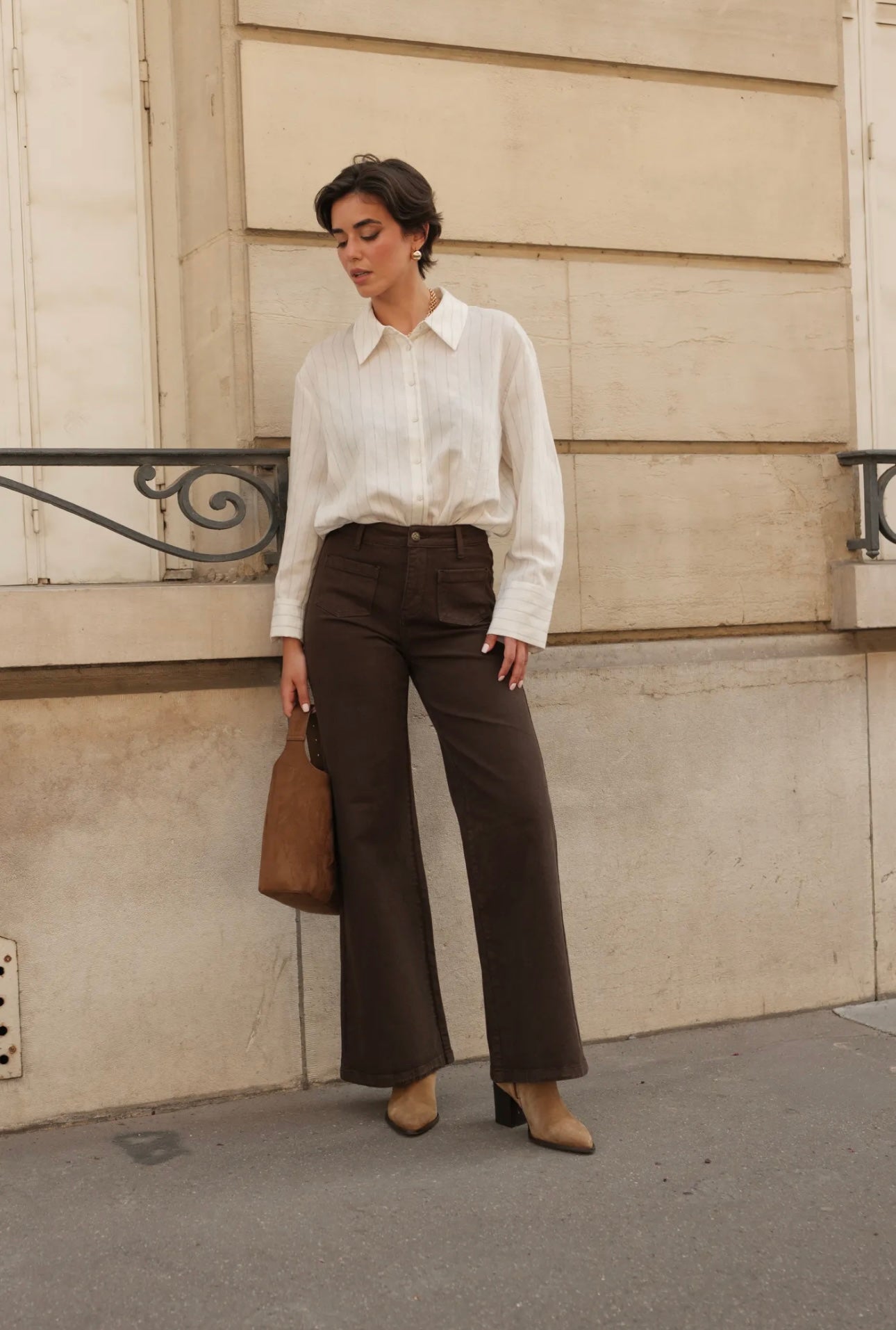 GASPARD JEANS CHOCOLATE BROWN