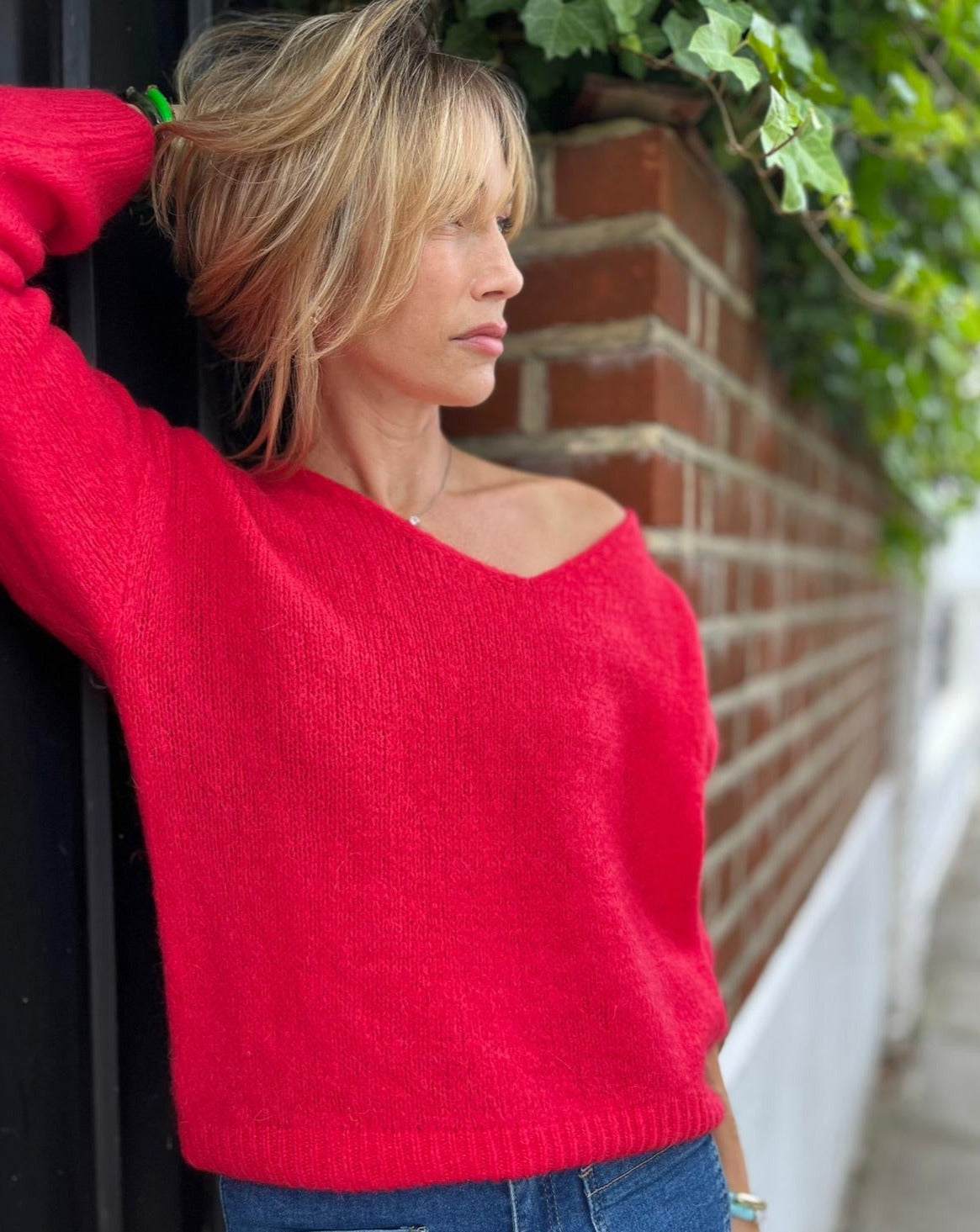 LÉON JUMPER RED