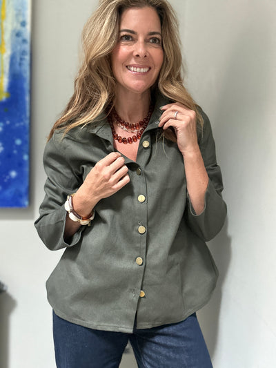 SOLENE NECKLACE RESIN CARAMEL