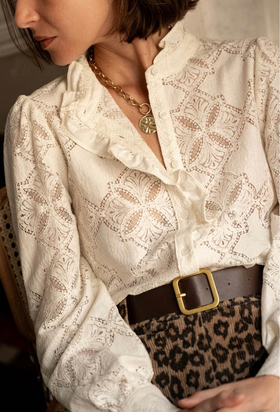 ISABELLA BLOUSE ECRU