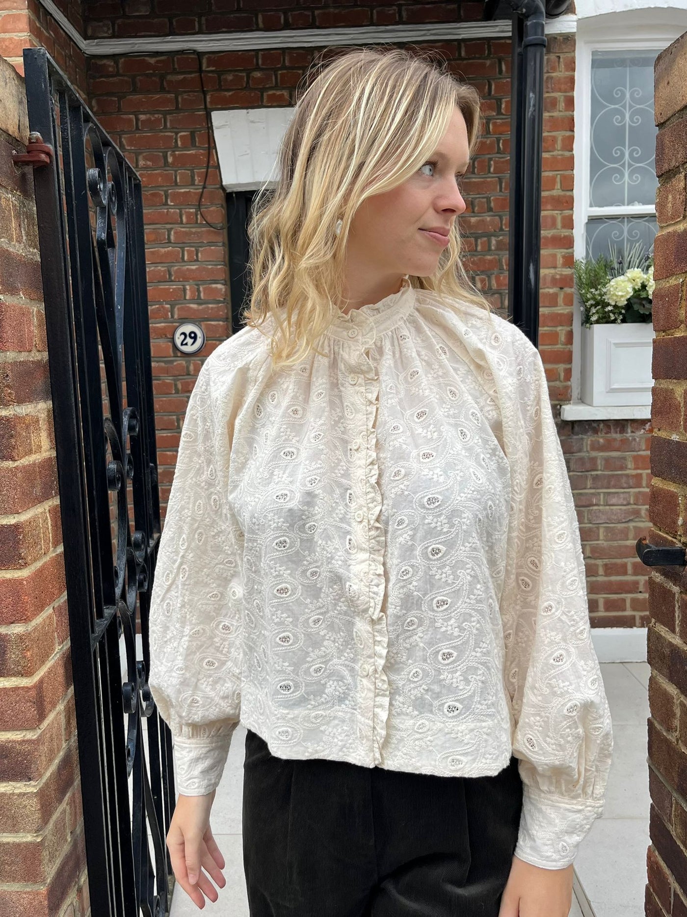 ELIANNE BLOUSE CREAM