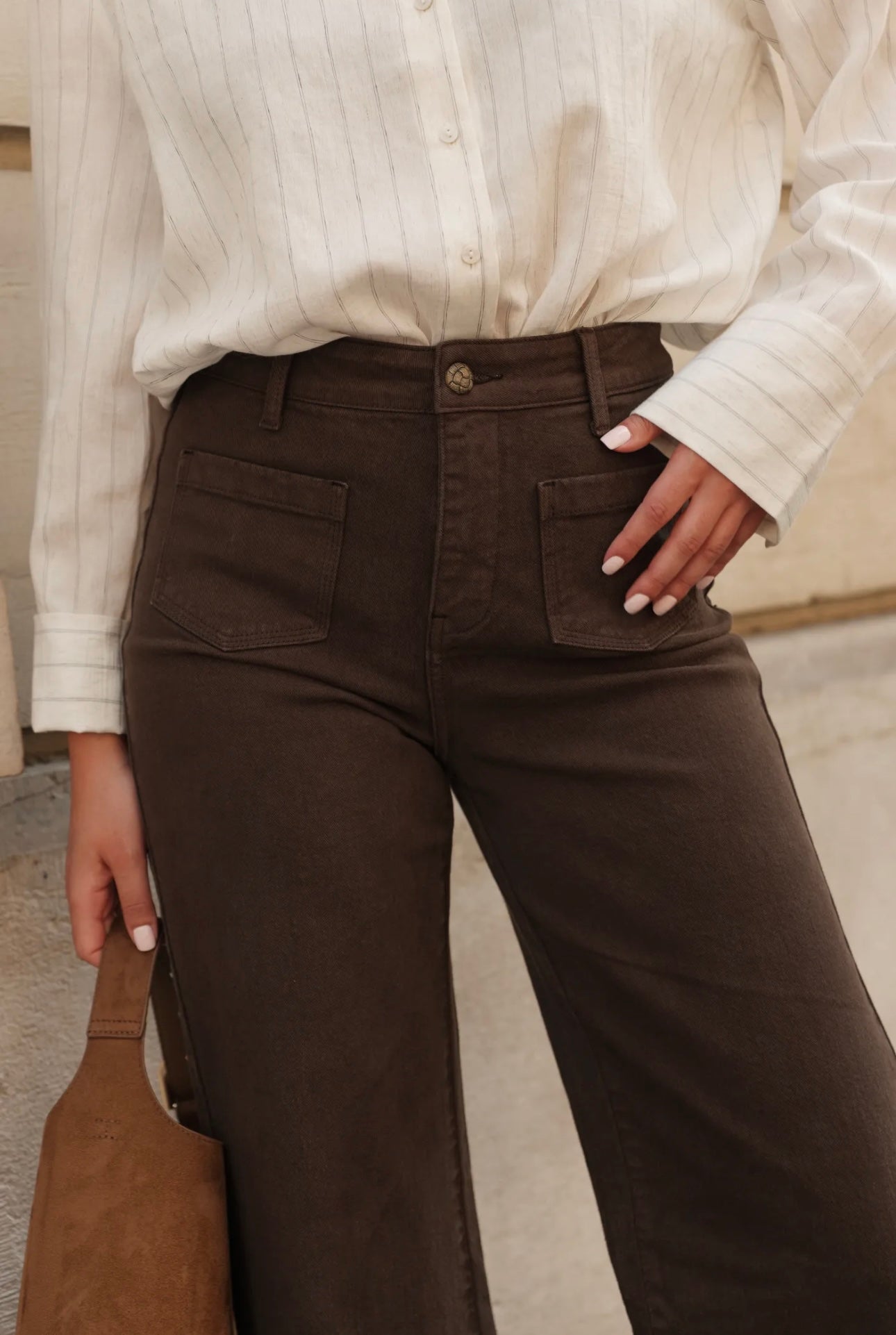 GASPARD JEANS CHOCOLATE BROWN
