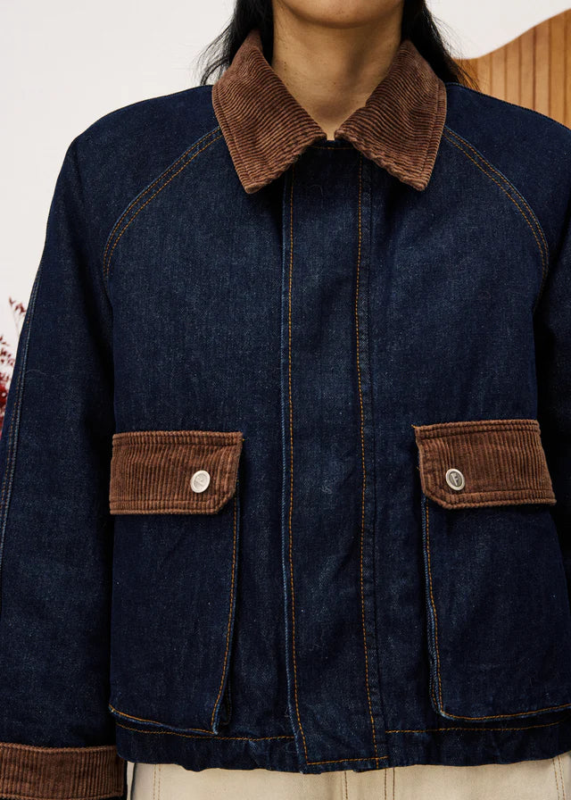 ZOLA JACKET MIDNIGHT BLUE
