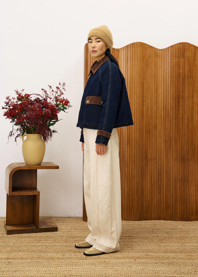 ZOLA JACKET MIDNIGHT BLUE