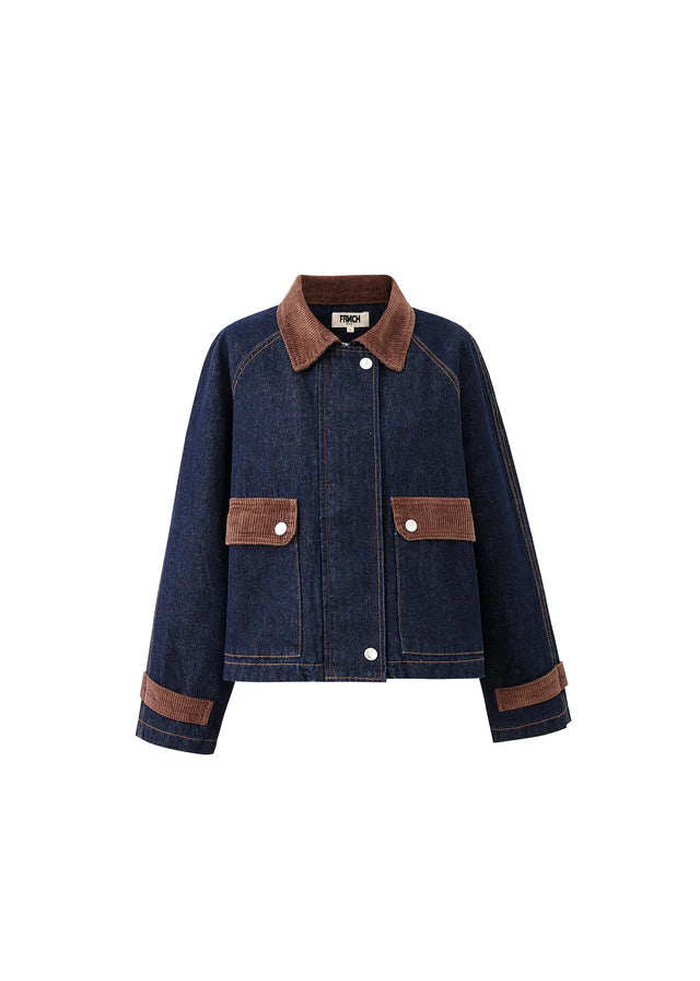 ZOLA JACKET MIDNIGHT BLUE