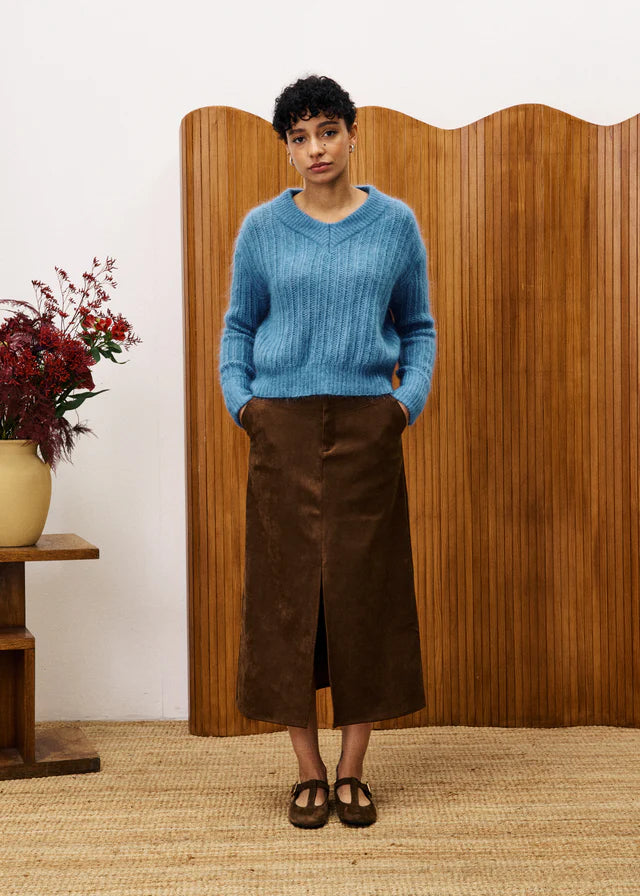 GLADIOLUS SKIRT ICE BROWN
