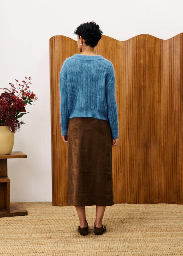 GLADIOLUS SKIRT ICE BROWN
