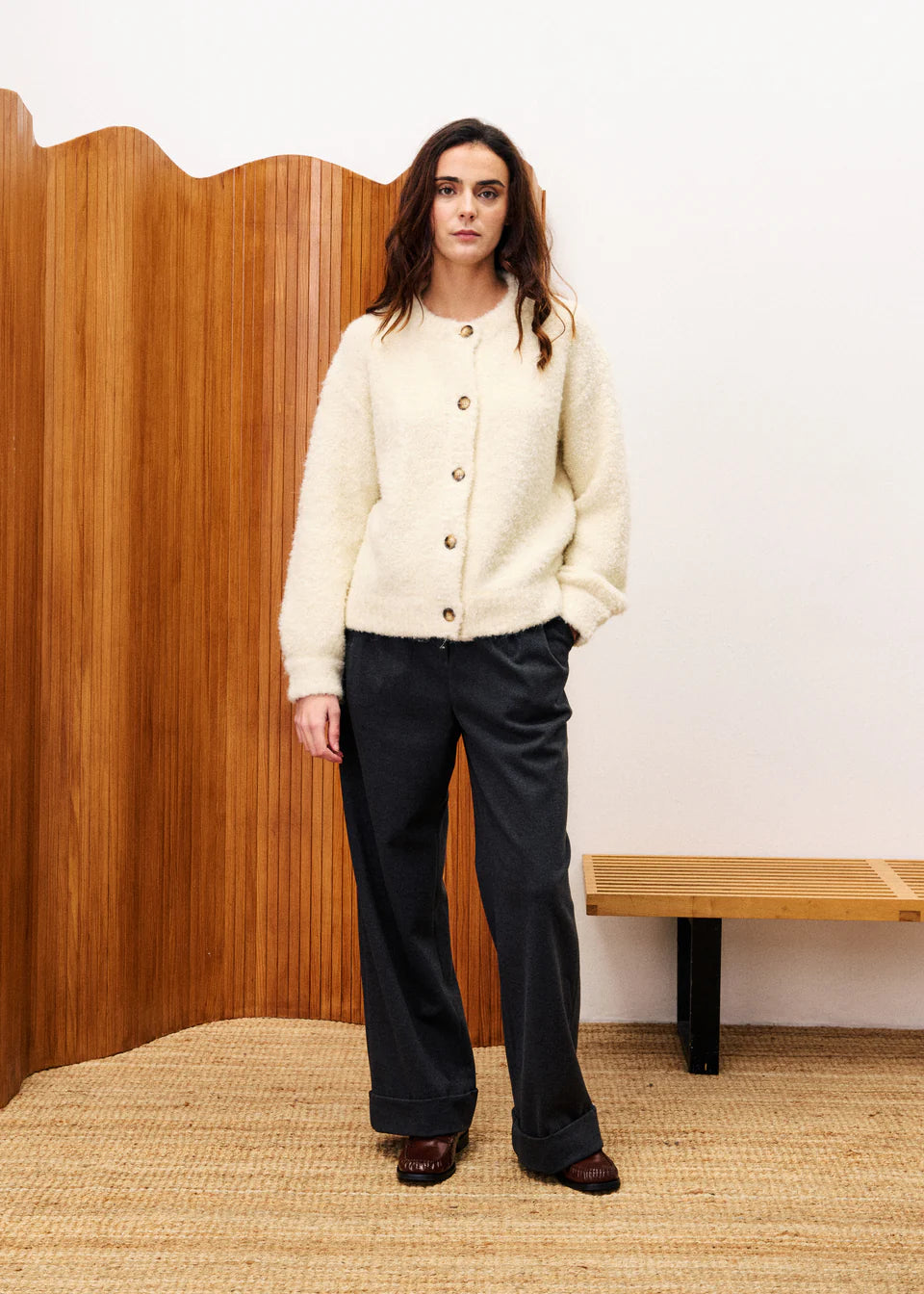 SELKIRK CARDI CREAM