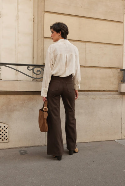 GASPARD JEANS CHOCOLATE BROWN