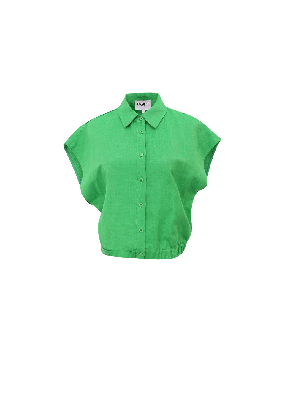 ELVAN TOP EMERALD GREEN