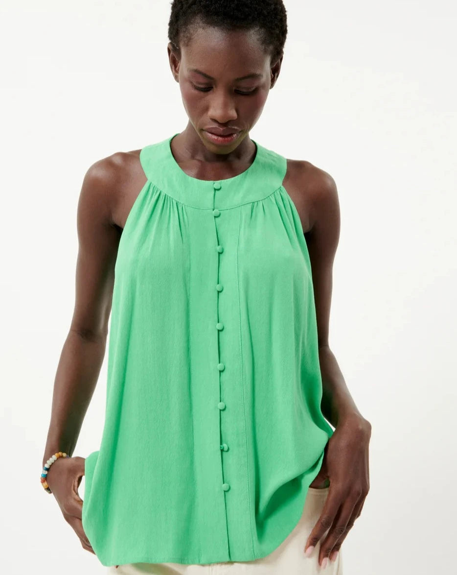 LIESE TOP EMERALD GREEN