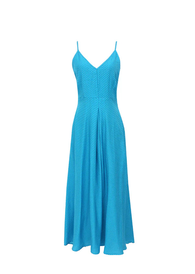 LIONELLE MAXI DRESS AZUR