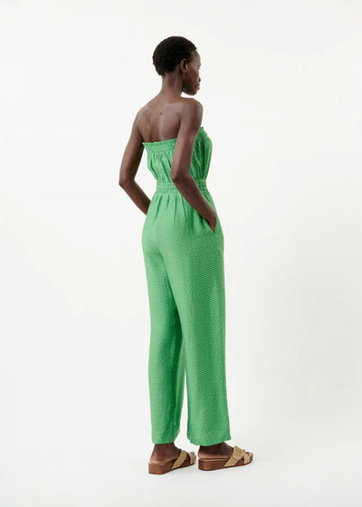 NELLY JUMPSUIT EMERALD GREEN