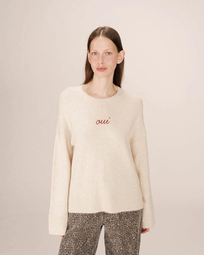OUI JUMPER ECRU