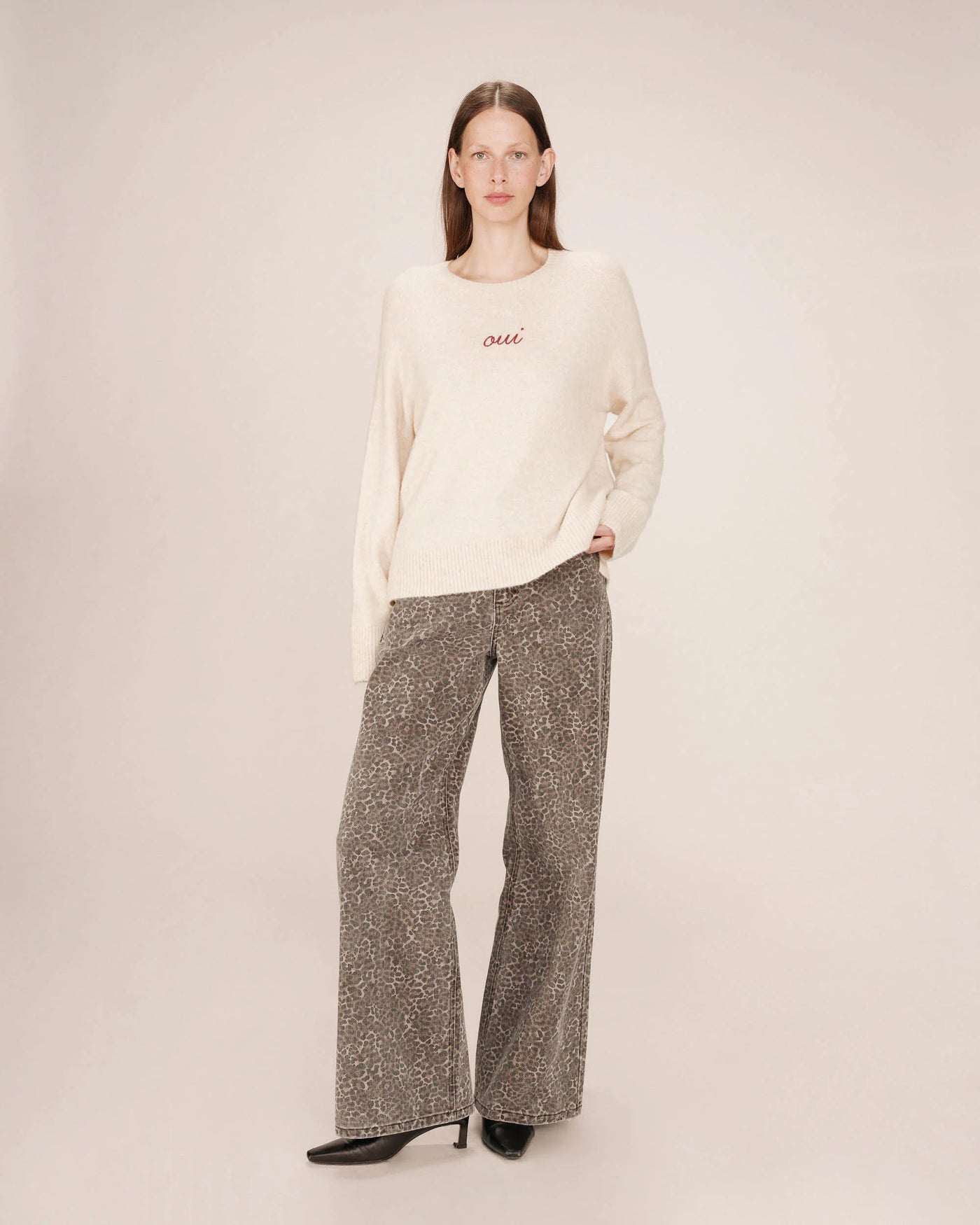 OUI JUMPER ECRU
