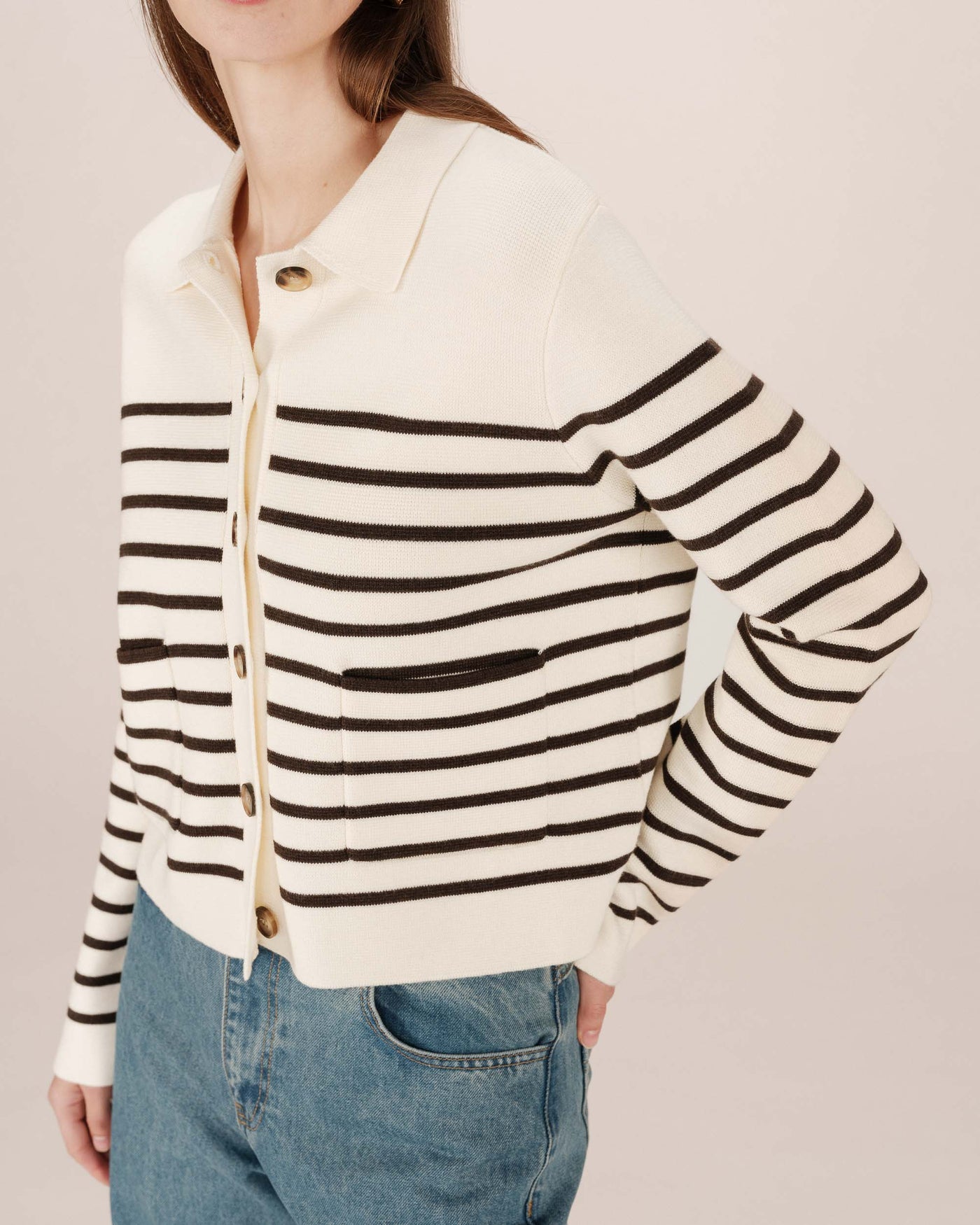 SAILOR CARDI NAVY