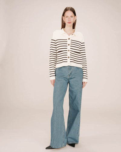 SAILOR CARDI NAVY
