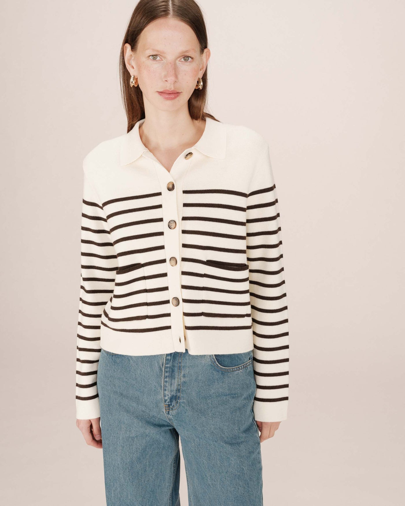 SAILOR CARDI NAVY