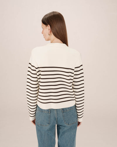 SAILOR CARDI NAVY