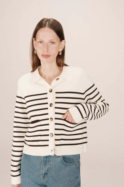 SAILOR CARDI NAVY