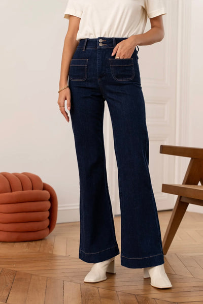 ELENA JEANS DARK WASH