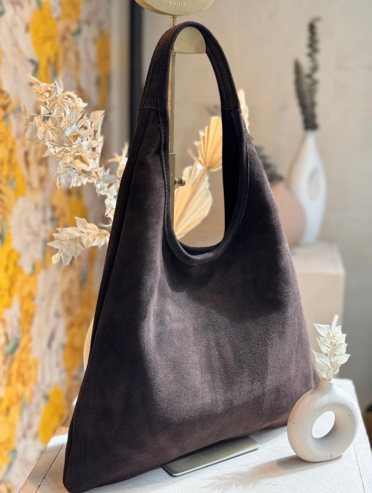 TEDDY BAG DARK BROWN