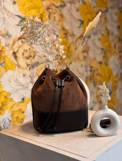 GARY BUCKET BAG CAMEL/BROWN
