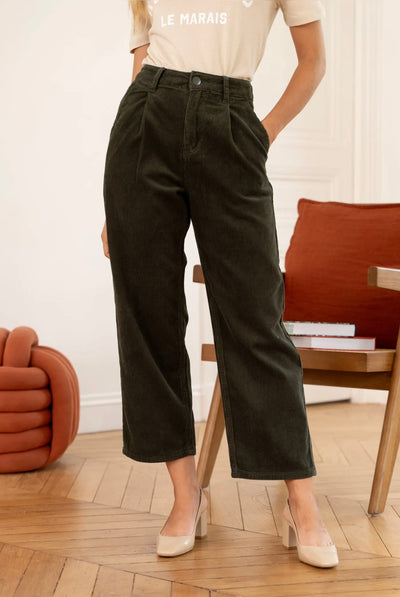 ELLA TROUSERS KHAKI