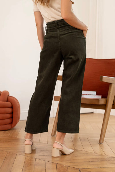 ELLA TROUSERS KHAKI