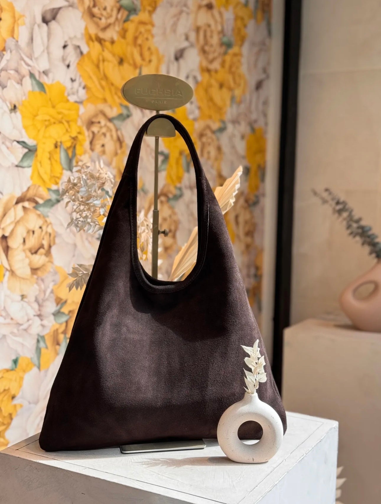 TEDDY BAG DARK BROWN