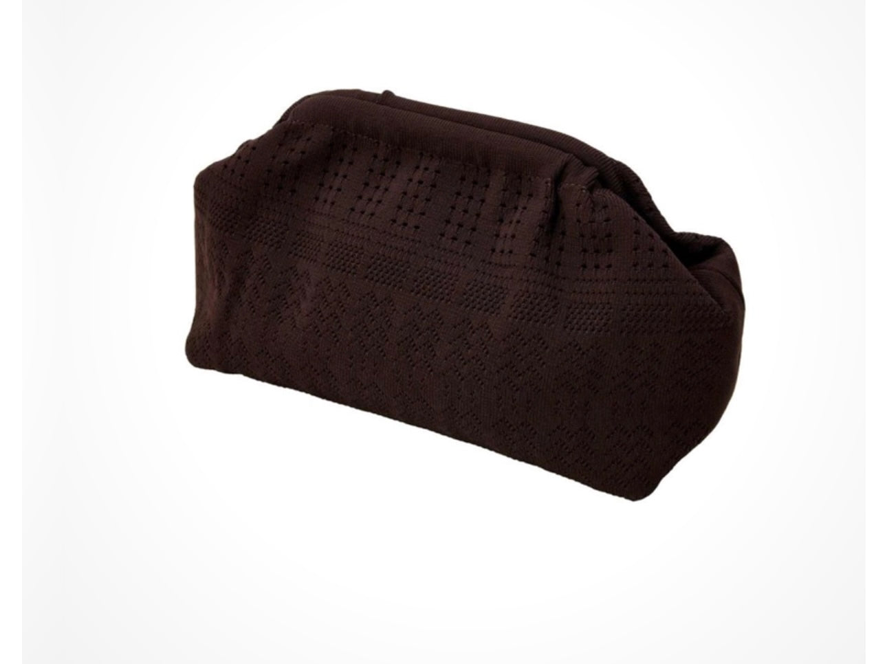 ROSALIA CLUTCH SMALL CHOCOLATE