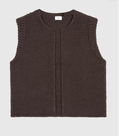 LEGRINGO CARDI CHOCOLATE BROWN