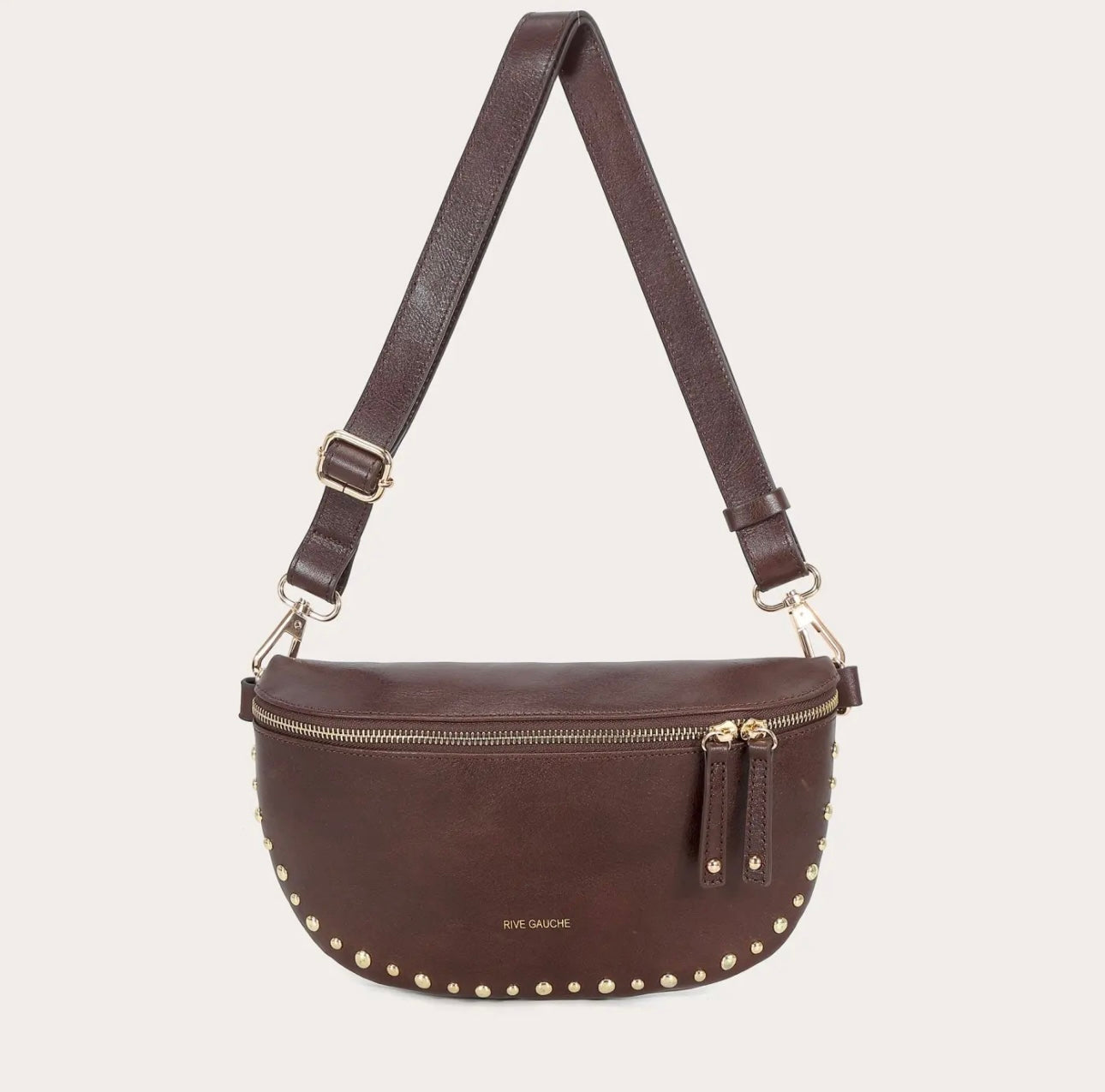 LOU BANANA BAG CHOCOLATE BROWN