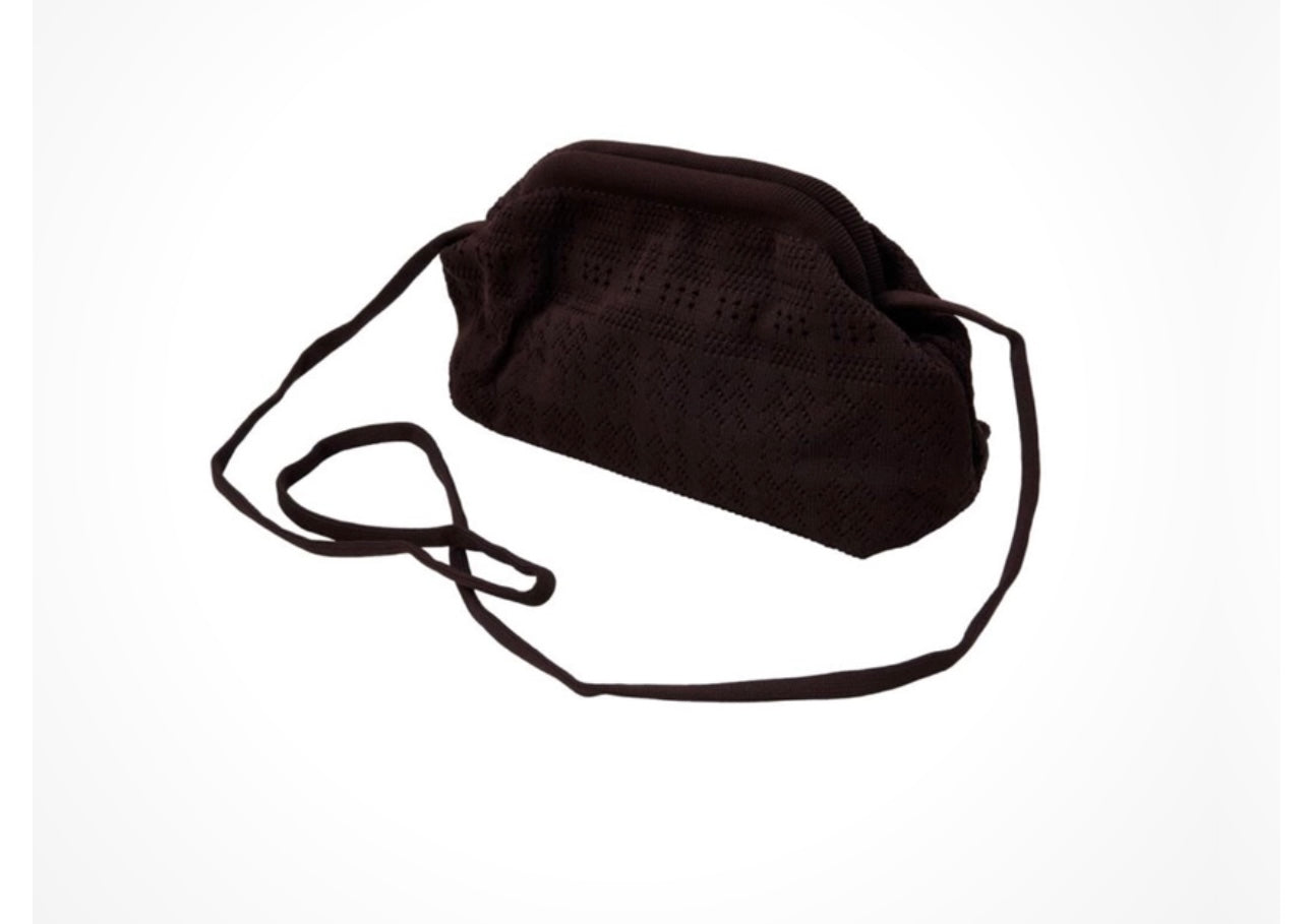 ROSALIA CLUTCH SMALL CHOCOLATE